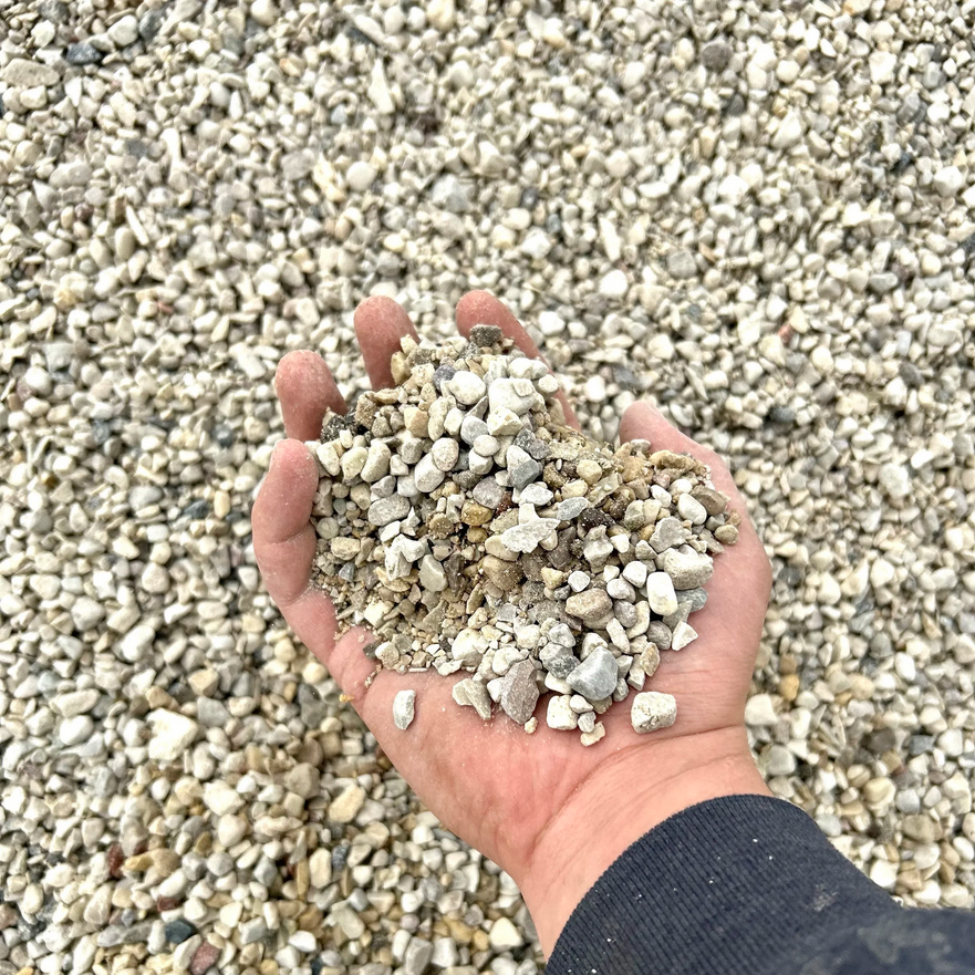 Pea Stone or Chips (1/2 Yard)